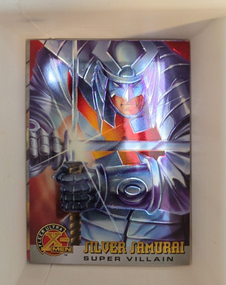 1995 Fleer Ultra X-Men Chromium #76 Silver Samurai — front