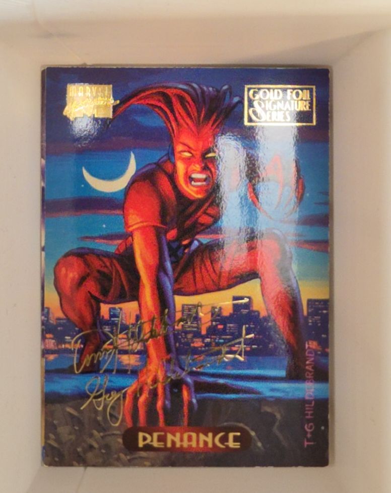 1994 Fleer Marvel Masterpieces Gold Foil Signature Series #88 Penance — front