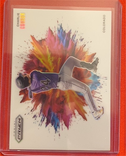 2025 Panini Prizm #3 Charlie Condon Color Blast — front