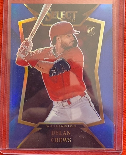 2025 Panini Select #22 Dylan Crews RC — front