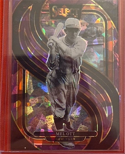 2025 Panini Select Premier Level #143 Mel Ott — front