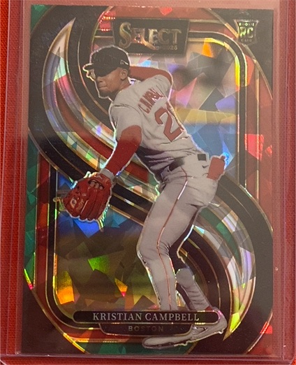 2025 Panini Select Premier Level #177 Kristian Campbell — front