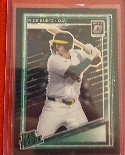 2025 Donruss Optic #154 Nick Kurtz — front