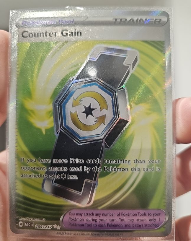 2026 Pokémon Ascended Heroes #259 Counter Gain — front