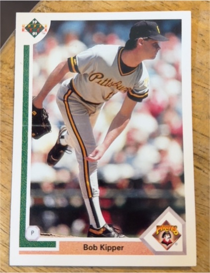 1991 Upper Deck #407 Bob Kipper — front