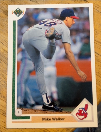 1991 Upper Deck #694 Mike Walker — front