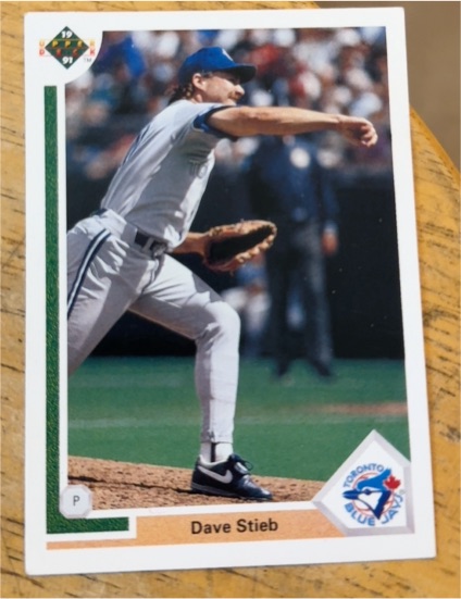 1991 Upper Deck #106 Dave Stieb — front