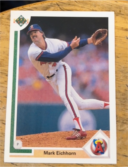 1991 Upper Deck #519 Mark Eichhorn — front