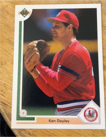 1991 Upper Deck #628 Ken Dayley — front