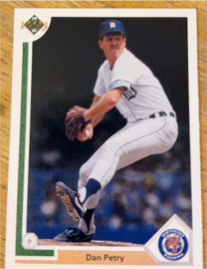1991 Upper Deck #316 Dan Petry — front