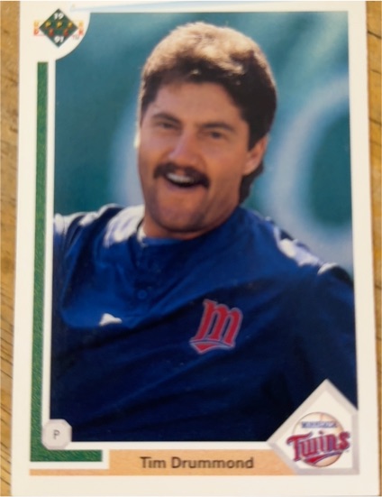 1991 Upper Deck #698 Tim Drummond — front