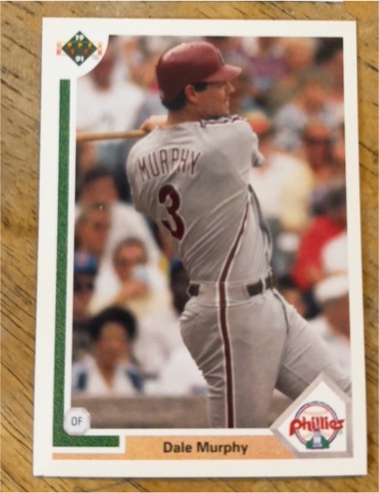 1991 Upper Deck #447 Dale Murphy — front