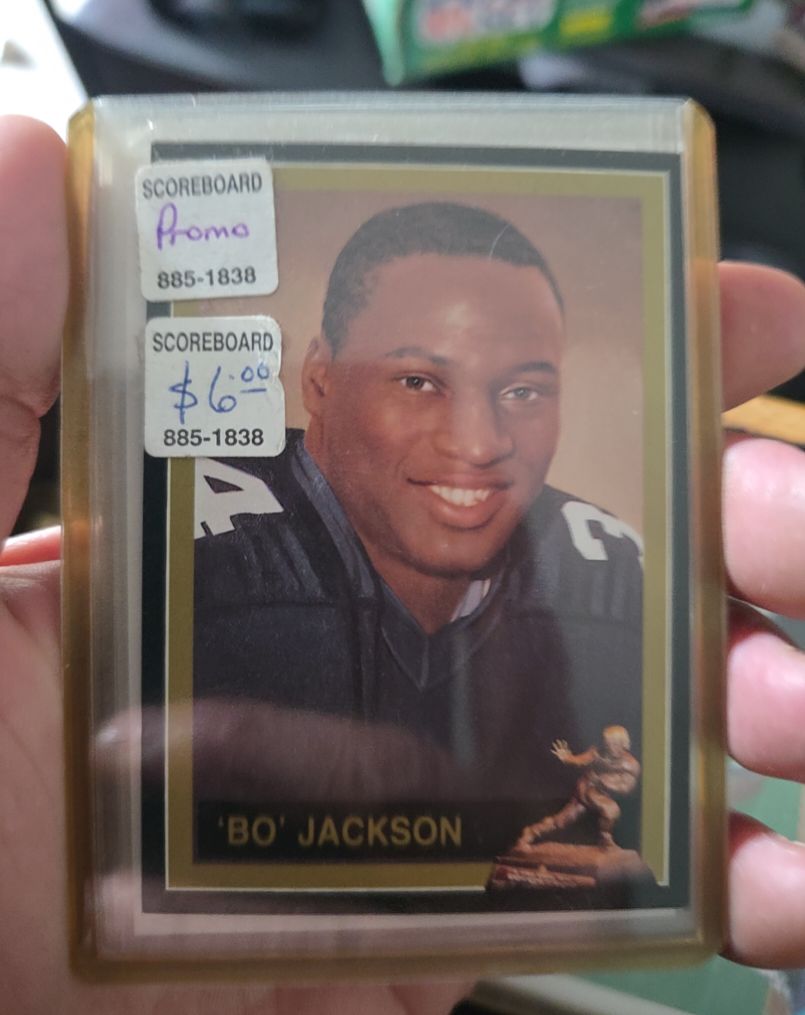 1991 Heisman Collection #51 Bo Jackson — front