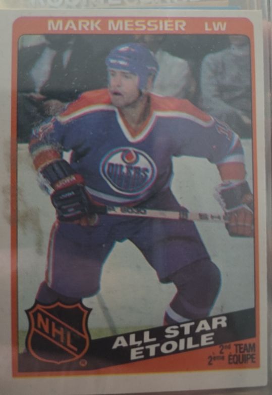1984-85 O-Pee-Chee #213 Mark Messier — front