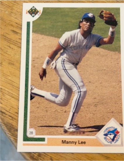 1991 Upper Deck #142 Manny Lee — front