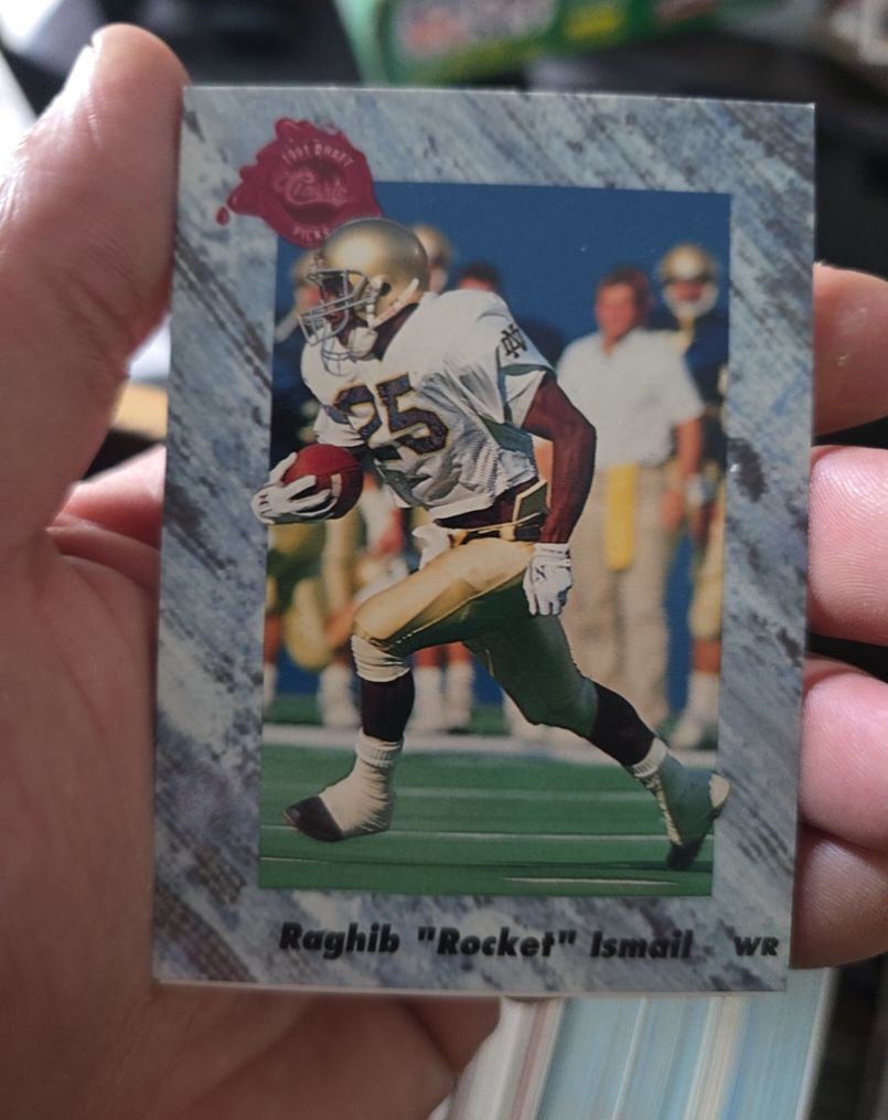 1991 Classic Draft Picks #102 Raghib "Rocket" Ismail — front