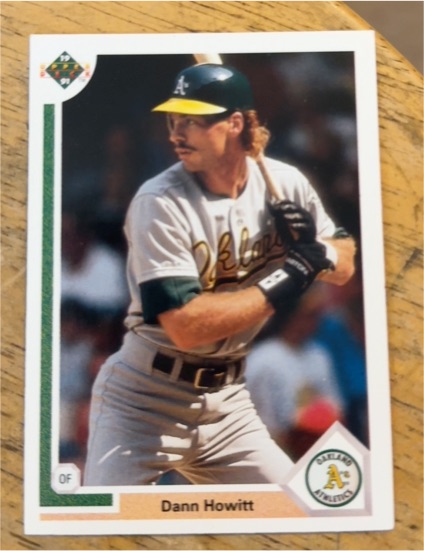 1991 Upper Deck #442 Dann Howitt — front