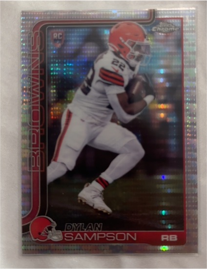 2025 Topps Chrome #308 Dylan Sampson — front