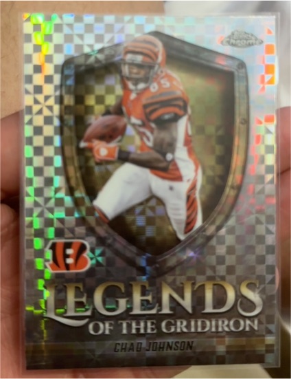 2025 Topps Chrome Legends of the Gridiron #LOG-28 Chad Johnson — front
