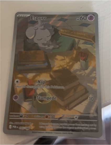 2026 Pokémon #95 Espurr — front