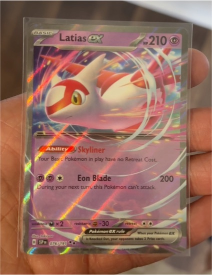 2024 Pokémon #076 Latias ex — front