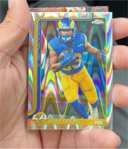 2025 Topps Chrome #168 Kyren Williams — front