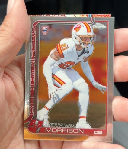 2025 Topps Chrome #355 Benjamin Morrison — front