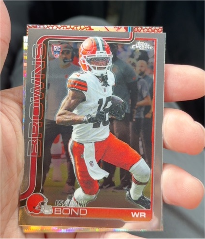 2025 Topps Chrome #341 Isaiah Bond — front