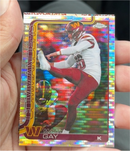 2025 Topps Chrome #300 Matt Gay — front
