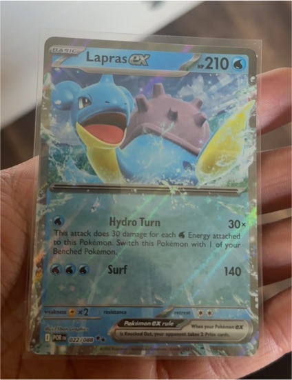 2016 Pokémon TCG Perfect Order #022 Lapras ex — front