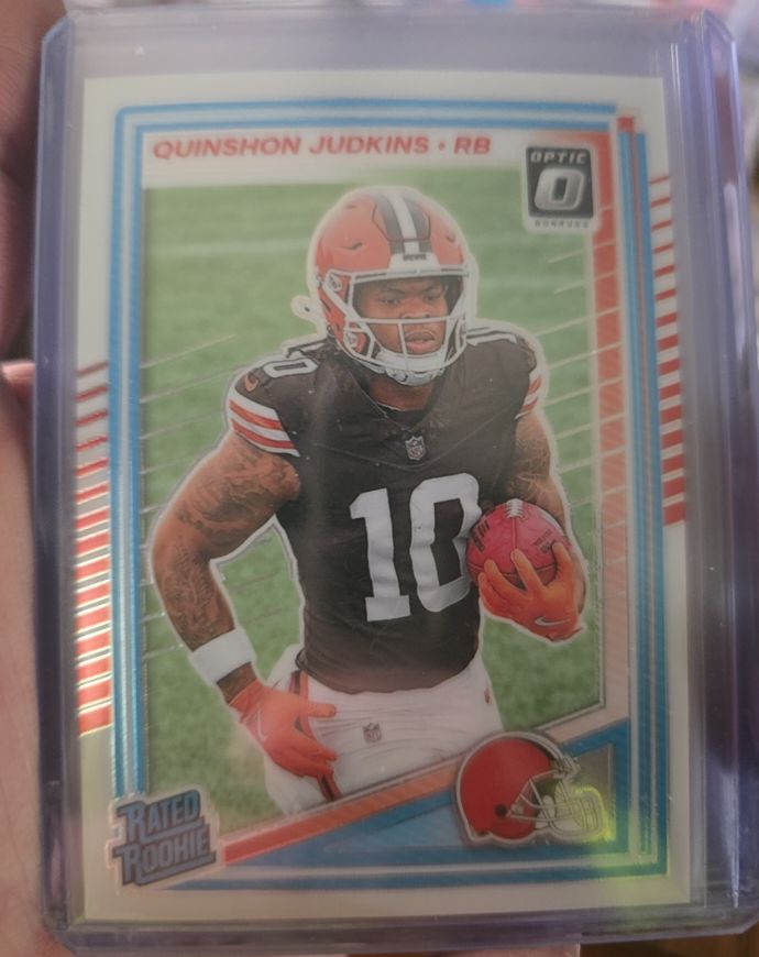 2025 Panini Donruss Optic #252 Quinshon Judkins — front