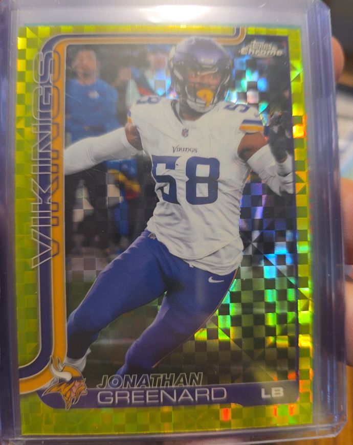 2025 Topps Chrome #197 Jonathan Greenard — front