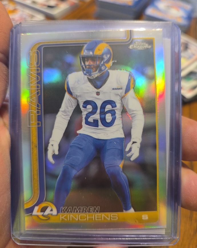 2025 Topps Chrome #174 Kamren Kinchens — front