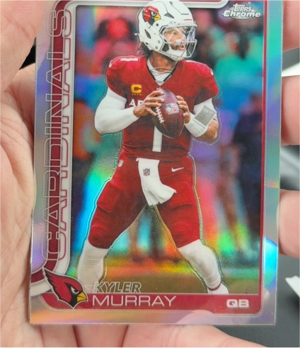 2025 Topps Chrome #5 Kyler Murray — front