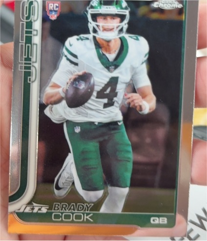 2025 Topps Chrome #319 Brady Cook — front
