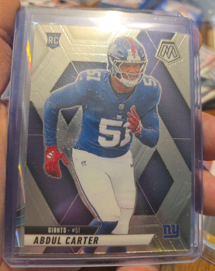 2025 Panini Mosaic #317 Abdul Carter — front