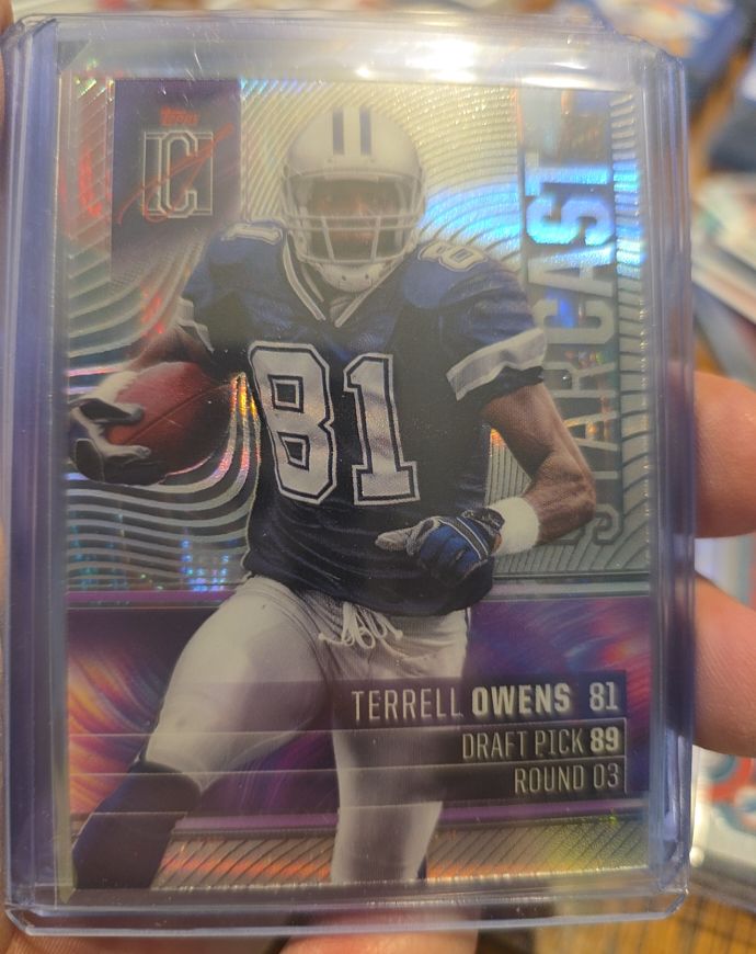 2024 Topps Signature Class Star Cast #SC-18 Terrell Owens — front