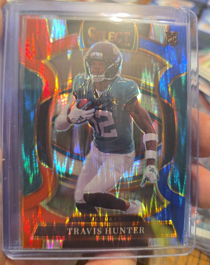 2025 Panini Select #28 Travis Hunter — front