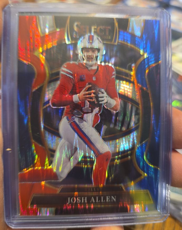 2025 Panini Select Concourse #86 Josh Allen — front