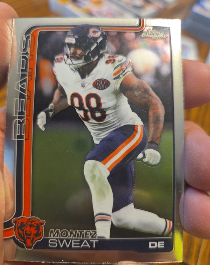 2025 Topps Chrome #56 Montez Sweat — front