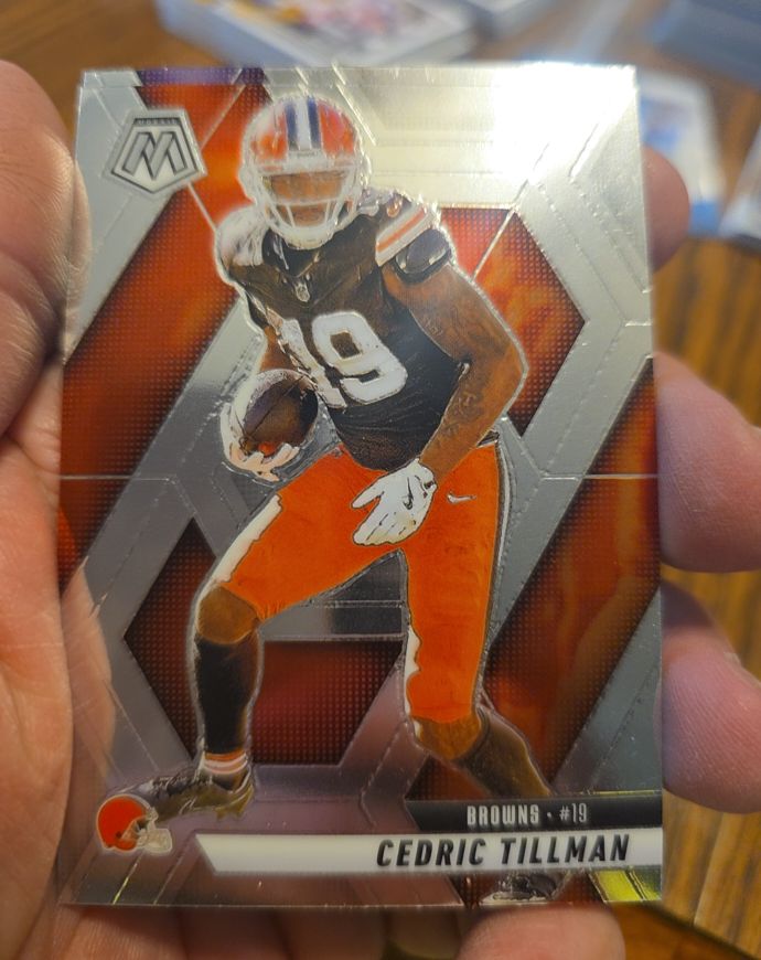 2025 Panini Mosaic #197 Cedric Tillman — front