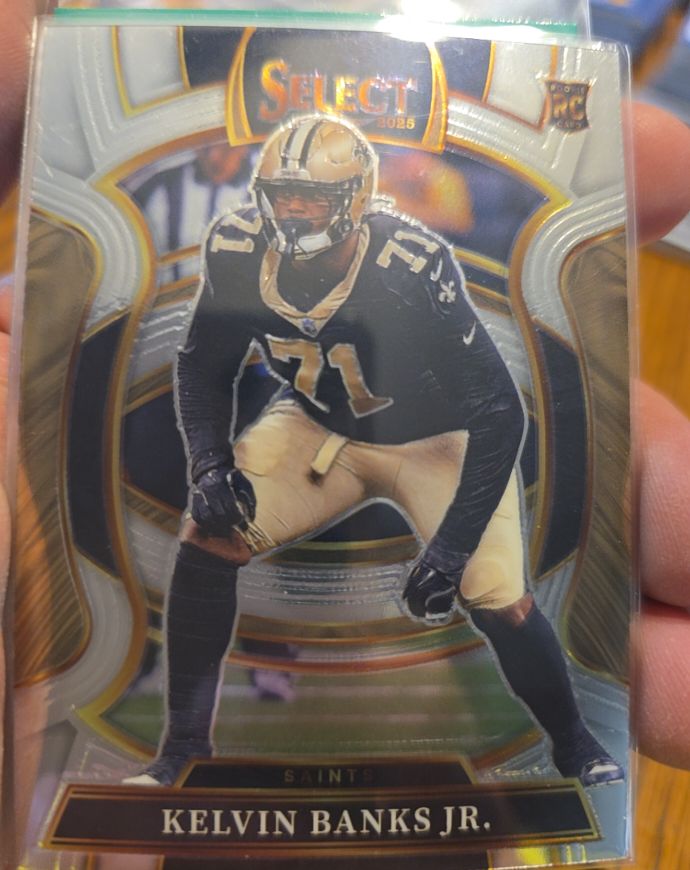 2025 Panini Select #42 Kelvin Banks Jr. — front