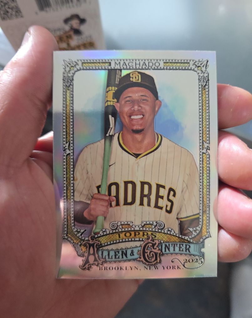 2025 Topps Allen & Ginter #134 Manny Machado — front