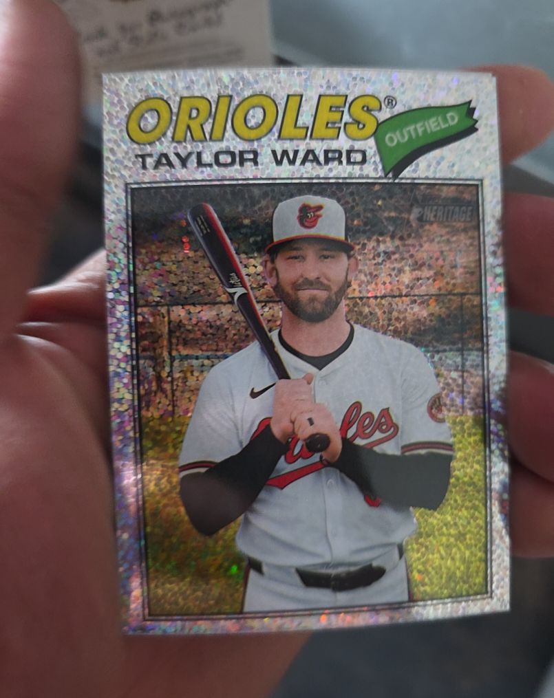 2026 Topps Heritage #258 Taylor Ward — front
