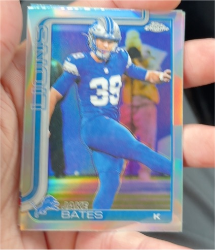 2025 Topps Chrome #105 Jake Bates — front