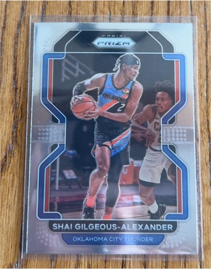 2021-22 Panini Prizm #238 Shai Gilgeous-Alexander — front