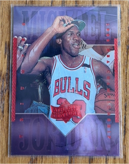 1999 Upper Deck Athlete of the Century #12 Michael Jordan — front