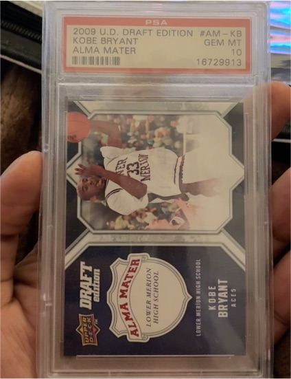 2009 Upper Deck Draft Edition #AM-KB Kobe Bryant Alma Mater — front