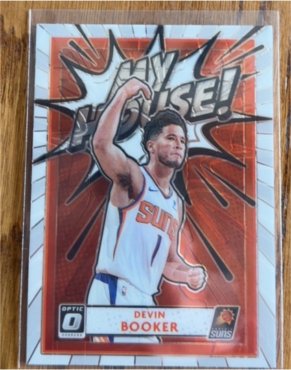 2020-21 Panini Donruss Optic #15 Devin Booker My House — front