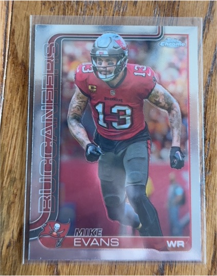2025 Topps Chrome #282 Mike Evans — front